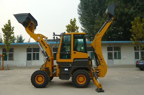 backhoe loader